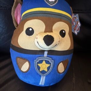 Paw Patrol Squish Plush Bundle of 3, 8 inch Chase And Marshall ,Sky